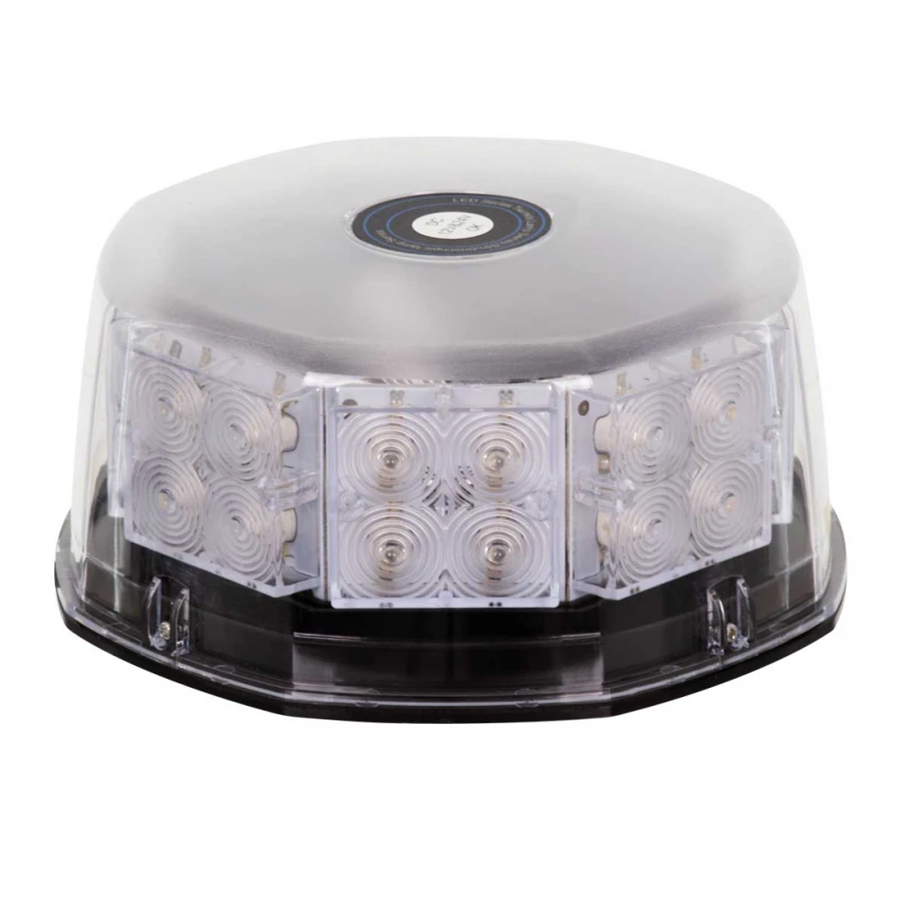 PRO Series Φάρος Σήμανσης Οχήματος Οδικής Βοήθειας για Αυτοκίνητα & Φορτηγά 6 Προγραμμάτων Φωτισμού STROBE LED 40W DC 10-30V Αδιάβροχος IP65 Πορτοκαλί Globostar