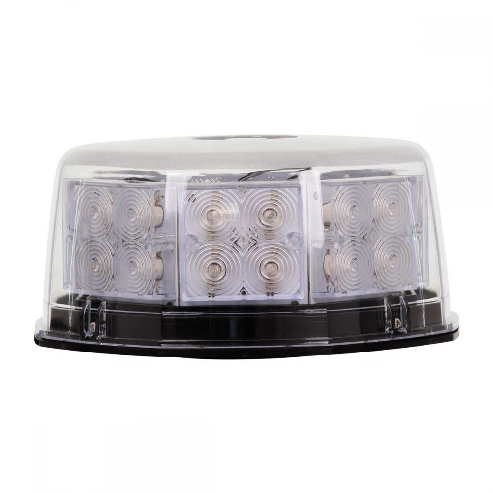 PRO Series Φάρος Σήμανσης Οχήματος Οδικής Βοήθειας για Αυτοκίνητα & Φορτηγά 6 Προγραμμάτων Φωτισμού STROBE LED 40W DC 10-30V Αδιάβροχος IP65 Πορτοκαλί Globostar