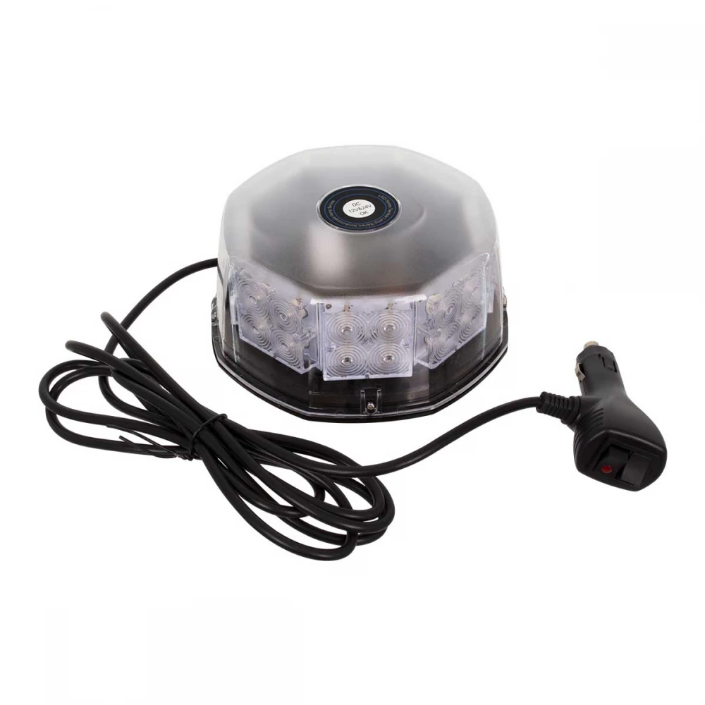PRO Series Φάρος Σήμανσης Οχήματος Οδικής Βοήθειας για Αυτοκίνητα & Φορτηγά 6 Προγραμμάτων Φωτισμού STROBE LED 40W DC 10-30V Αδιάβροχος IP65 Πορτοκαλί Globostar