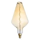 Λάμπα LED Soft S Spiral Filament E27 BA200 ROCKET Γλόμπος 6W 420lm 360° AC 220-240V IP20 Φ20 x Υ41.5cm Ultra Θερμό Λευκό 2200K με Μελί Γυαλί - Dimmable