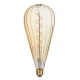 Λάμπα LED Soft S Spiral Filament E27 OT120 ZEPPELIN Γλόμπος 6W 420lm 360° AC 220-240V IP20 Φ12 x Υ46cm Ultra Θερμό Λευκό 2200K με Μελί Γυαλί - Dimmable