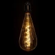 Λάμπα LED Soft S Spiral Filament E27 OT120 ZEPPELIN Γλόμπος 6W 420lm 360° AC 220-240V IP20 Φ12 x Υ46cm Ultra Θερμό Λευκό 2200K με Μελί Γυαλί - Dimmable