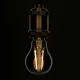 Λάμπα E27 A60 Γλόμπος LED LONG FILAMENT 8W 800 lm 320° AC 85-265V Edison Retro με Φιμέ Γυαλί Θερμό Λευκό 2700 K Dimmable