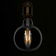 Λάμπα E27 G125 Γλόμπος LED LONG FILAMENT 8W 800 lm 320° AC 85-265V Edison Retro με Φιμέ Γυαλί Θερμό Λευκό 2700 K Dimmable