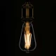 Λάμπα E27 ST64 Αχλάδι LED LONG FILAMENT 10W 1000 lm 320° AC 85-265V Edison Retro με Φιμέ Γυαλί Θερμό Λευκό 2700 K Dimmable