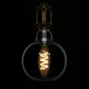 Λάμπα E27 G125 Γλόμπος LED SOFT SPIRAL FILAMENT 6W 470 lm 320° AC 85-265V Edison Retro με Φιμέ Γυαλί Θερμό Λευκό 2700 K Dimmable