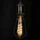 Λάμπα LED Soft S Spiral Filament E27 ST64 Αχλάδι 4W 280lm 360° AC 220-240V IP20 Φ6.4 x Υ14cm Θερμό Λευκό 2700K με Φιμέ Γυαλί Dimmable