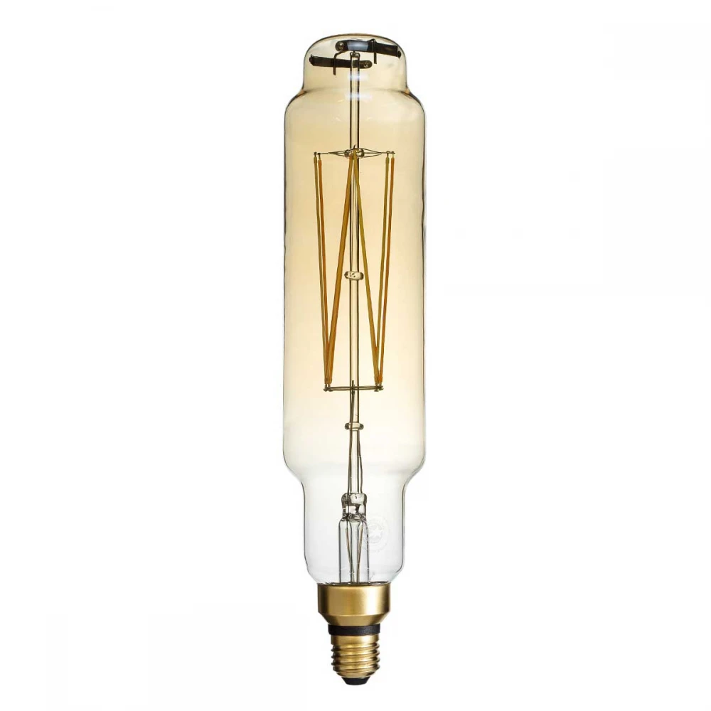 Λάμπα LED Long Filament E27 BTT80 BANANAS Γλόμπος 8W 720lm 360° AC 220-240V IP20 Φ7.8 x Υ34.5cm Ultra Θερμό Λευκό 2200K με Μελί Γυαλί - Dimmable