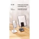 JOYROOM Originals JR-ZS203 Επιτραπέζια Σταθερή Ρυθμιζόμενη Μεταλλική Βάση Κινητού Μαύρη