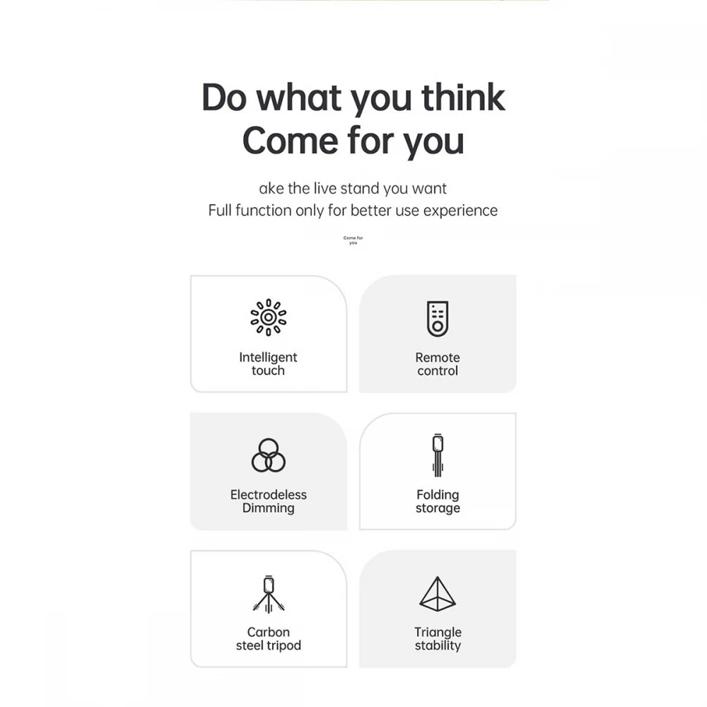 JOYROOM Φωτιστικό Δαχτυλίδι με Ρυθμιζόμενο Τρίποδα JR-ZS228, 18”, Μαύρο Με Ασύρματο Χειριστήριο RF 2.4Ghz Εναλλαγής 3 Χρωμάτων