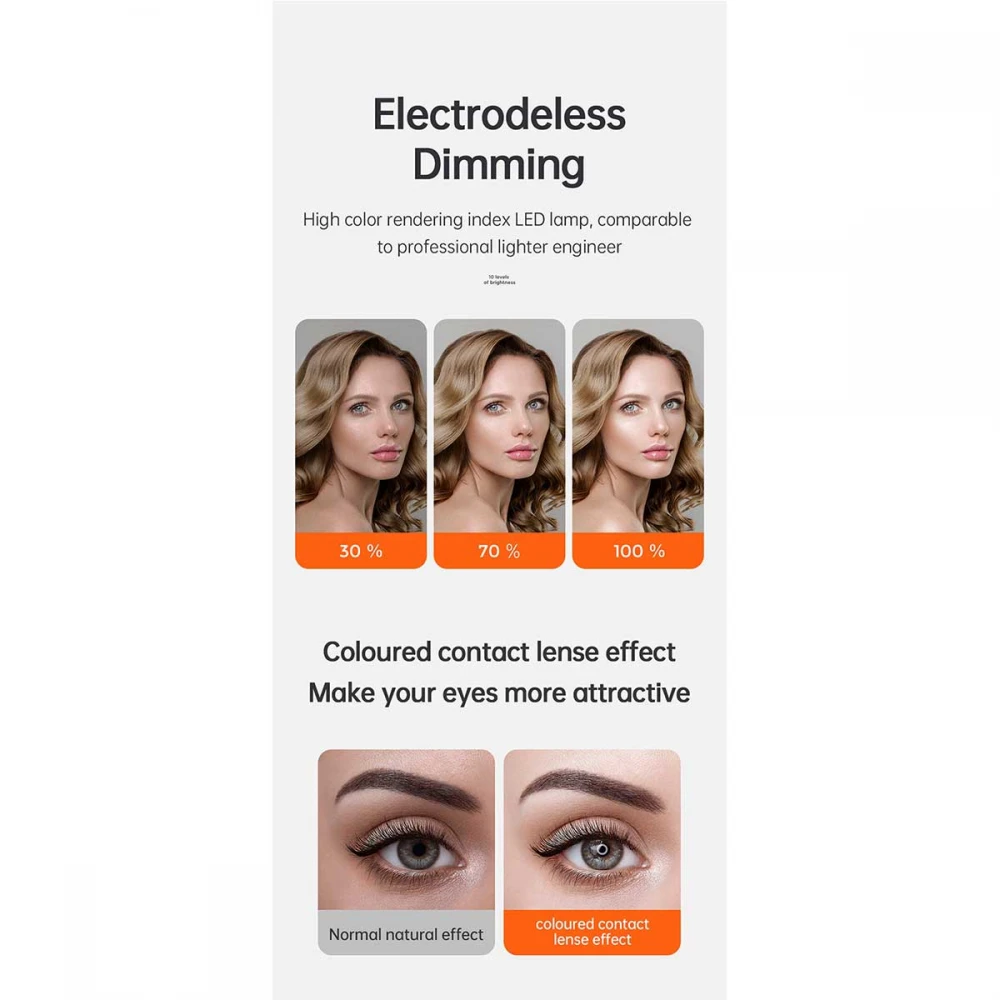 JOYROOM Φωτιστικό Δαχτυλίδι με Ρυθμιζόμενο Τρίποδα JR-ZS228, 18”, Μαύρο Με Ασύρματο Χειριστήριο RF 2.4Ghz Εναλλαγής 3 Χρωμάτων