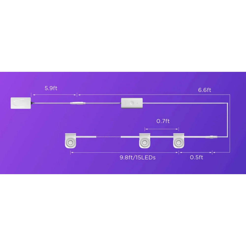 Govee H608B String Downlights RGBIC 3m