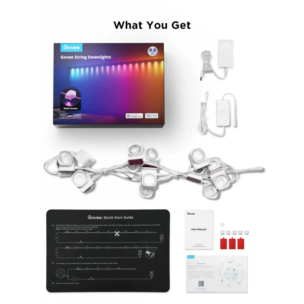 Govee H608B String Downlights RGBIC 3m