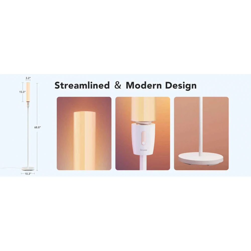 Govee RGBICWW Cylinder Floor Lamp ( H6078 )