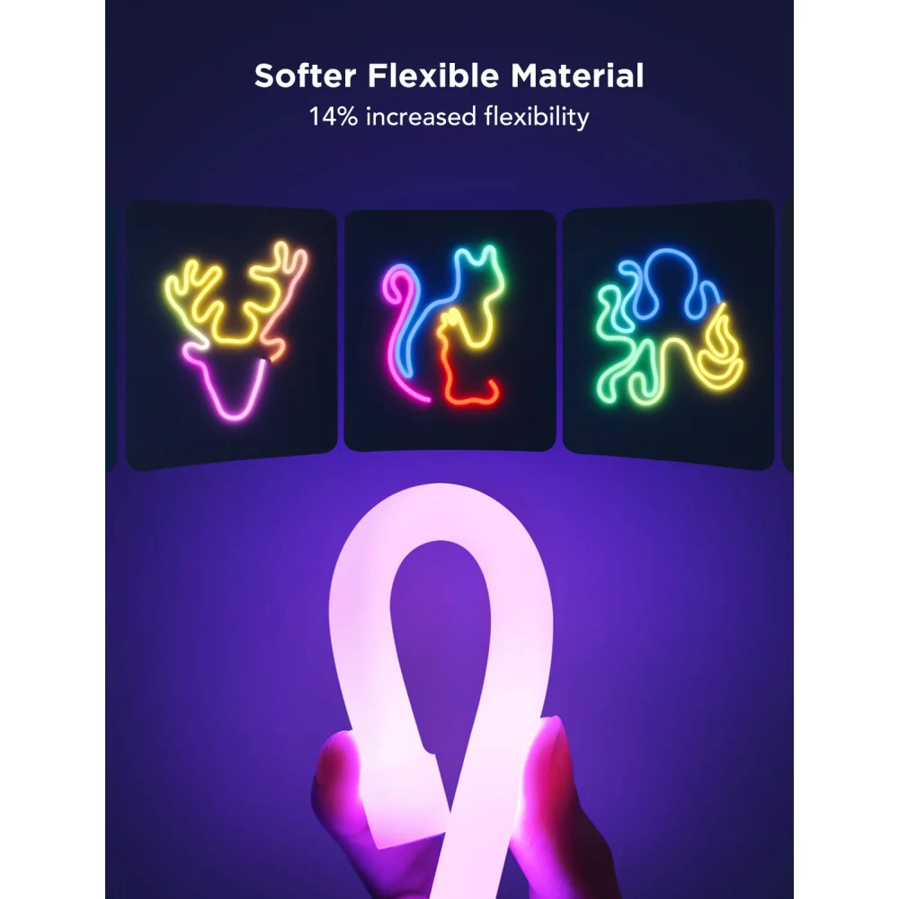 Govee Neon Rope Light 2 5m RGBIC ( H61D5-W)