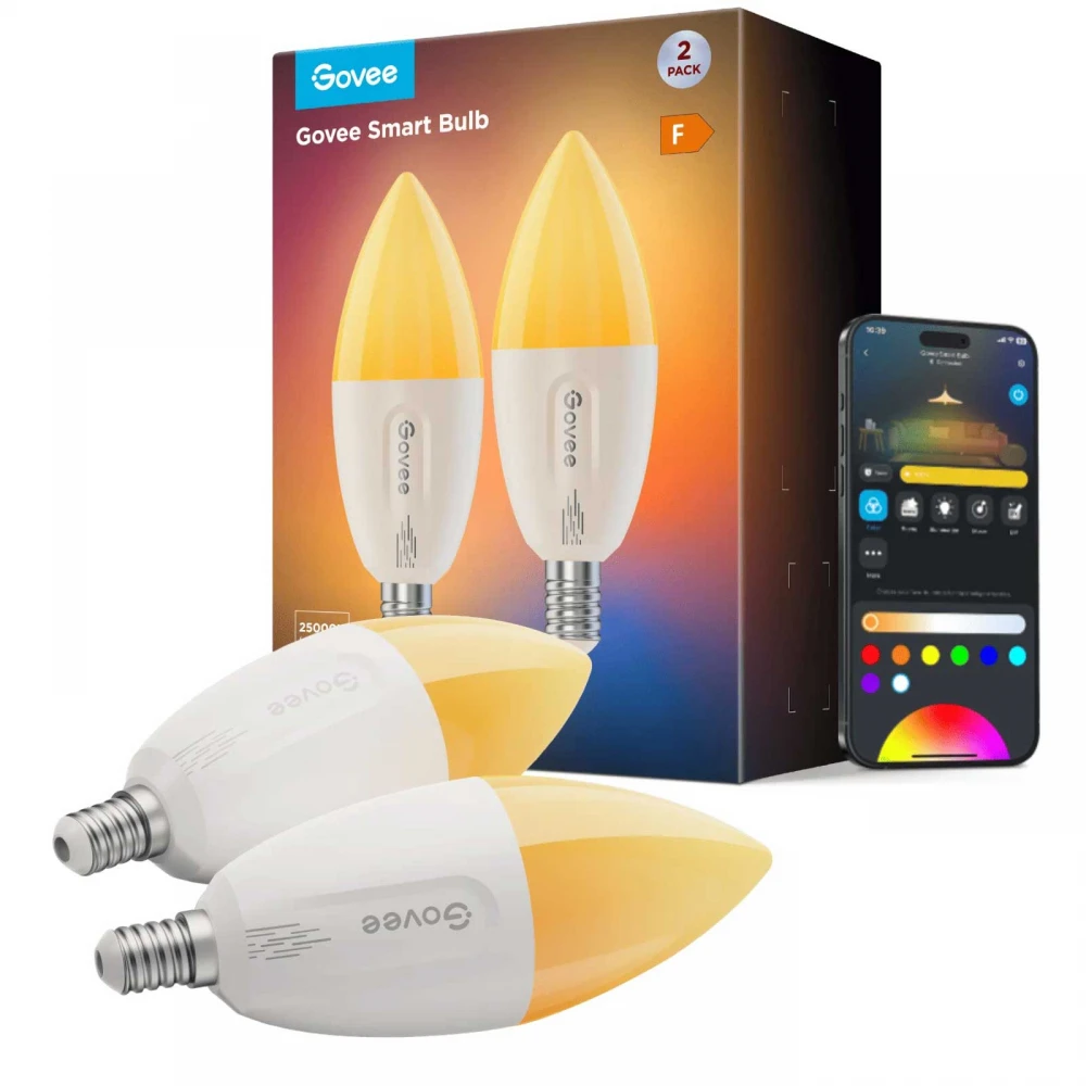GOVEE B600C RGBWW SMART LED BULB - Σετ 2τμχ