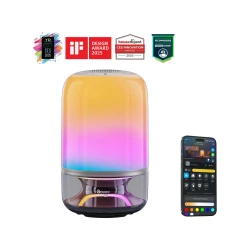 GOVEE H6020 TABLE LAMP 2 PRO ME RGBICWW ΦΩTIΣMO KAI ENΣΩMATΩMENO HXEIO JBL 10W
