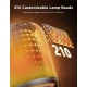 GOVEE H6020 TABLE LAMP 2 PRO ME RGBICWW ΦΩTIΣMO KAI ENΣΩMATΩMENO HXEIO JBL 10W