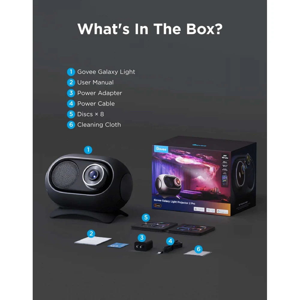 GOVEE H609D GALAXY LIGHT PROJECTOR 2 PRO