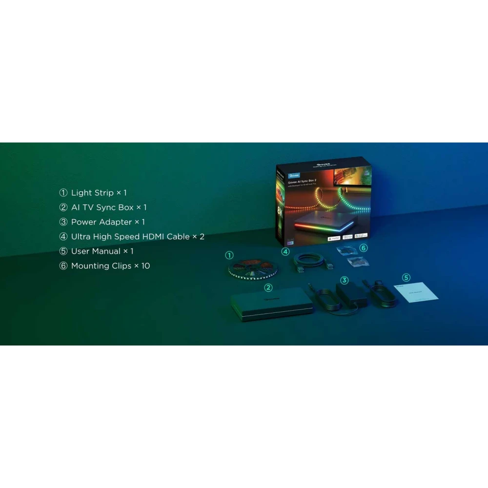 Govee AI Sync Box Kit 2 (55–65") H6604
