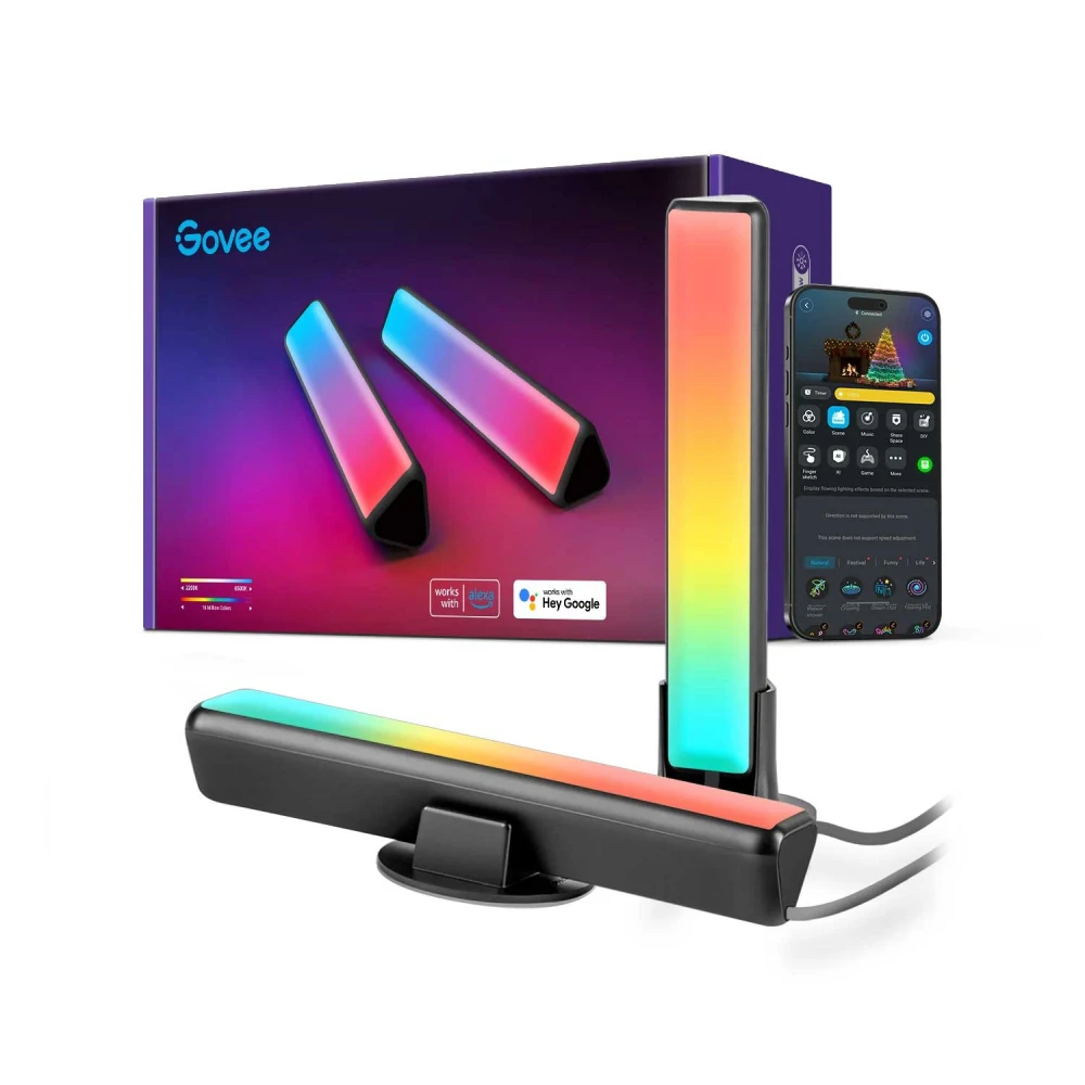 GOVEE RGBICWW WIFI + BLUETOOTH FLOW PLUS LIGHT BARS H6056