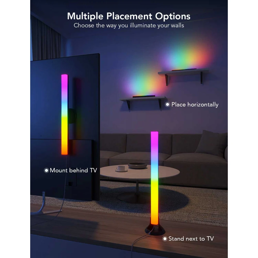 Govee RGBIC Φωτιστικές Μπάρες Τηλεόρασης 45–70" H6046