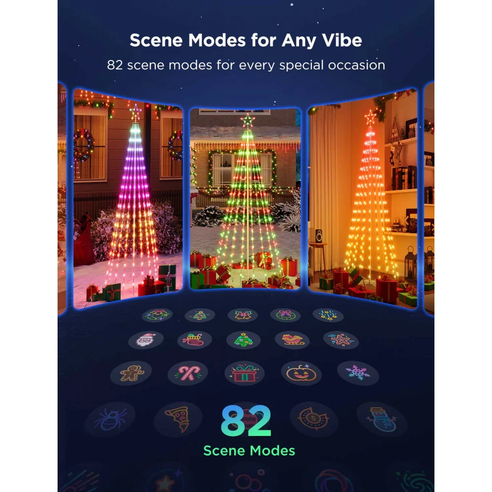 Govee Cone Tree Lights IP67 H6840