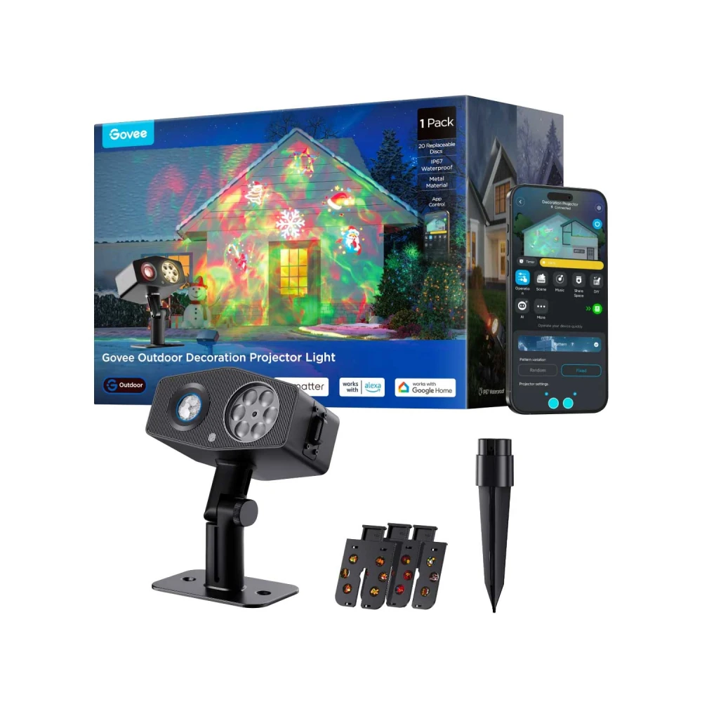 Govee Outdoor Decoration Projector Light H7071