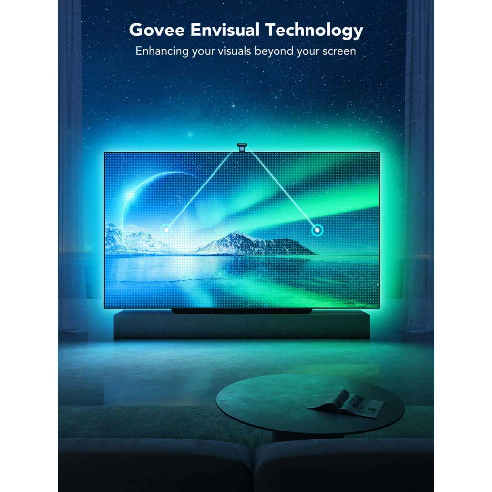 Govee TV Backlight T2 RGBIC Wi-Fi + Bluetooth 36W 12V 55-65 inches( H605C )