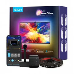 Govee RGBIC TV Backlight with Camera Wi-Fi + Bluetooth 24W 12V - 75-85 inches( H6199 )