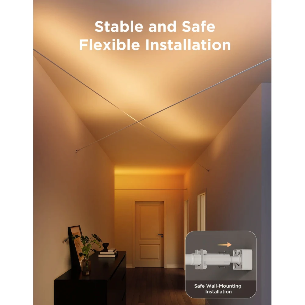 GOVEE RGBICWW SKYLINE STRIP LIGHT - H61B8 (4m)