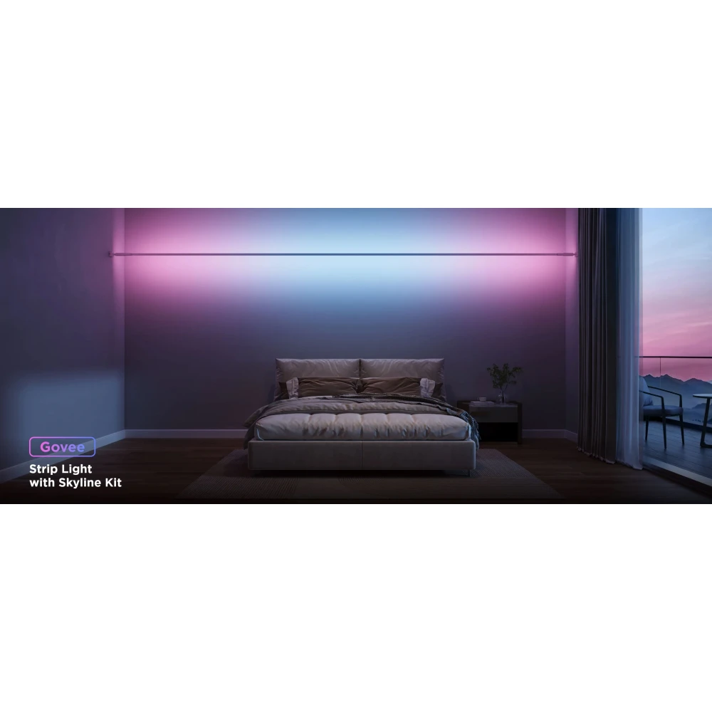 GOVEE RGBICWW SKYLINE STRIP LIGHT - H61B8 (4m)