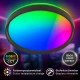 Πλαφονιέρα led "Jus" Ø48 44w 4800lm 3CCT RGBIC