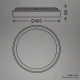 Πλαφονιέρα led "Jus" Ø48 44w 4800lm 3CCT RGBIC