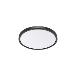 Πλαφονιέρα "Jade" slim 20W 5CCT Ø23 Μαύρη - Braytron