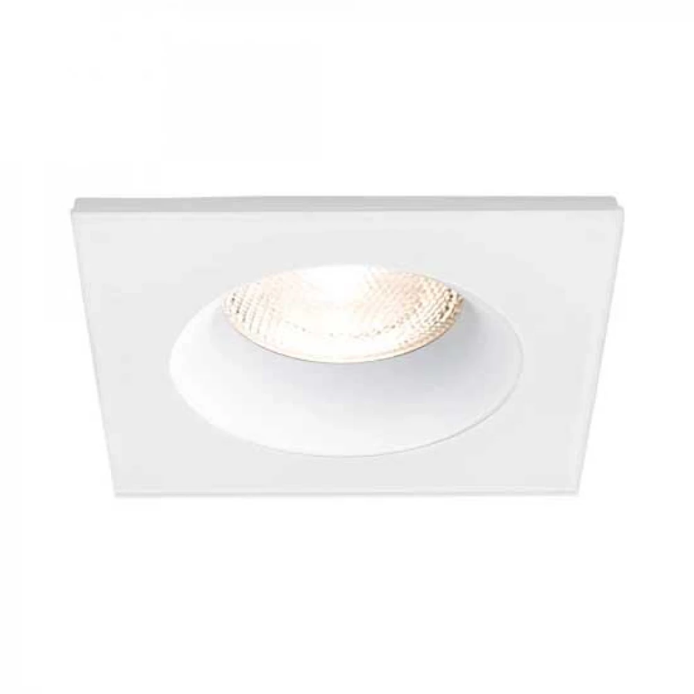 Χωνευτό Σποτ Λευκό Τετράγωνο IP54 TETRA-SQR 1xGU10 - Braytron