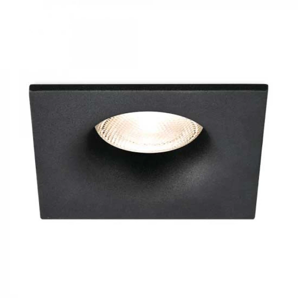 Σποτ Tetra Τετράγωνο Μαύρο 1xMR16 - Braytron