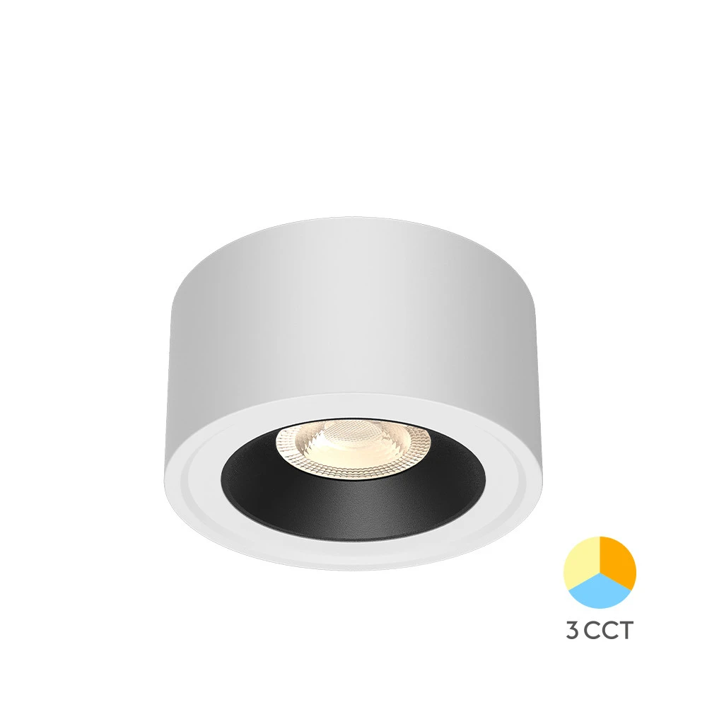 Σποτ οροφής "Gata" 10w 900lm 3cct Λευκό - Braytron