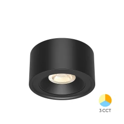 Σποτ οροφής "Gata" 10w 900lm 3cct Μαύρο - Braytron