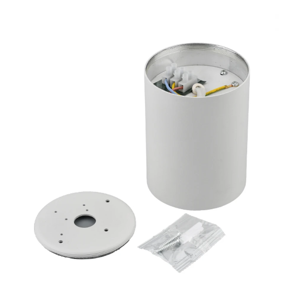 Σποτ Οροφής Άσπρο Κύλινδρος 1xGU10 GAMA-SR - Braytron