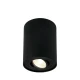 Σποτ Οροφής Μαύρο Κυλινδρος 1xGU10 GAMA-SR - Braytron