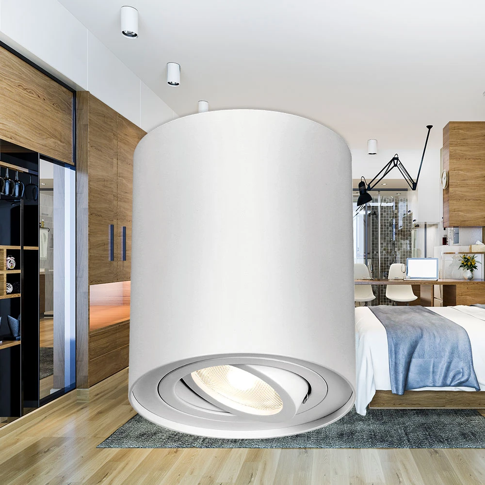 Σποτ Οροφής Άσπρο Κύλινδρος 1xGU10 GAMA-SRM - Braytron