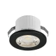 Χωνευτό MINISPOT Μαύρο 3W IP54 38D 6500K - Braytron