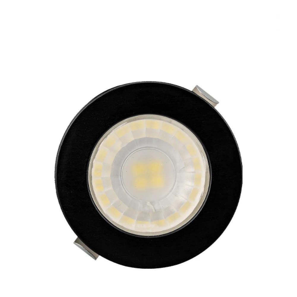 Χωνευτό MINISPOT Μαύρο 3W IP54 38D 6500K - Braytron