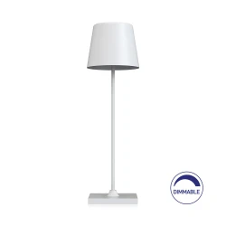 Επαναφορτιζόμενο πορτατίφ "Tower" dimmable 3w 3000k Λευκό - Braytron