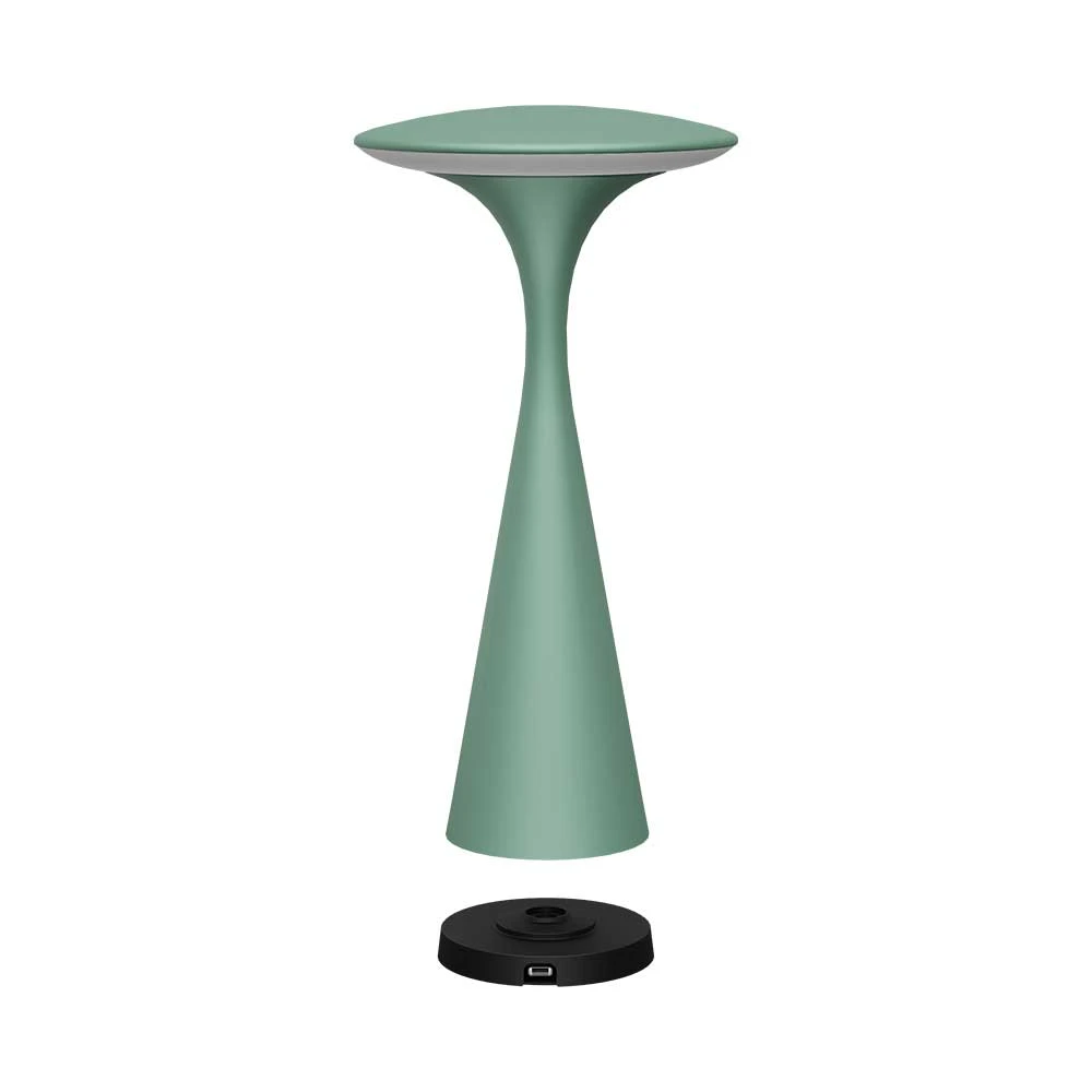 Επαναφορτιζόμενο πορτατίφ "Tower" dimmable 3w CCT Πράσινο - Braytron