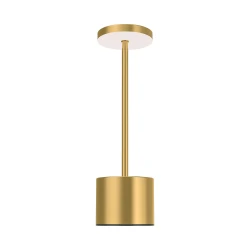 Επαναφορτιζόμενο πορτατίφ "Luxe" dimmable 2w 3CCT Χρυσό - Braytron