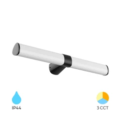 Φωτιστικό καθρέπτου "Lily" IP44 3CCT 16w 1600lm Μαύρο - Braytron