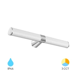 Φωτιστικό καθρέπτου "Lily" IP44 3CCT 16w 1600lm Χρώμιο - Braytron