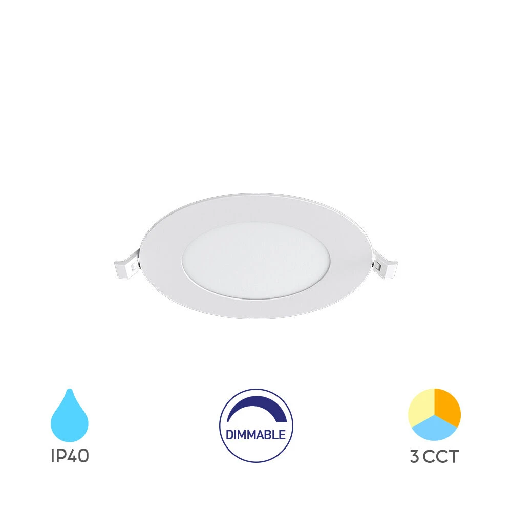 Πάνελ 6w CCT Dimmable Λευκό - Braytron